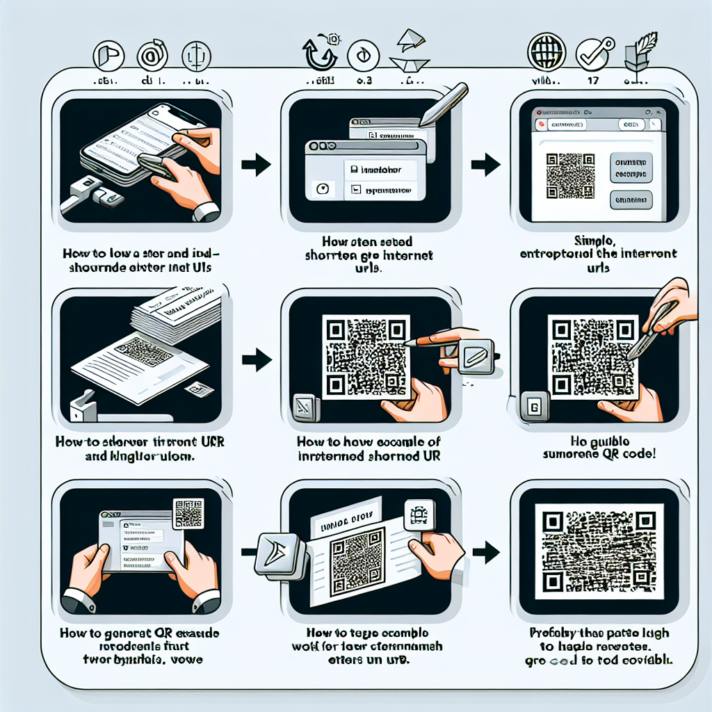 짧고 간편하게! 인터넷 주소 줄이기 및 QR코드 만들기 가이드