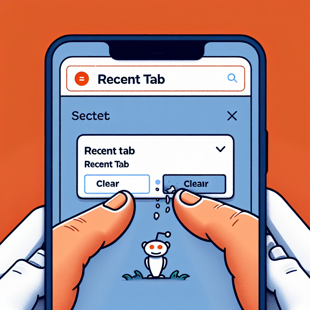 레딧(Reddit) 최근 탭 목록 삭제 방법 (RECENT TAB)